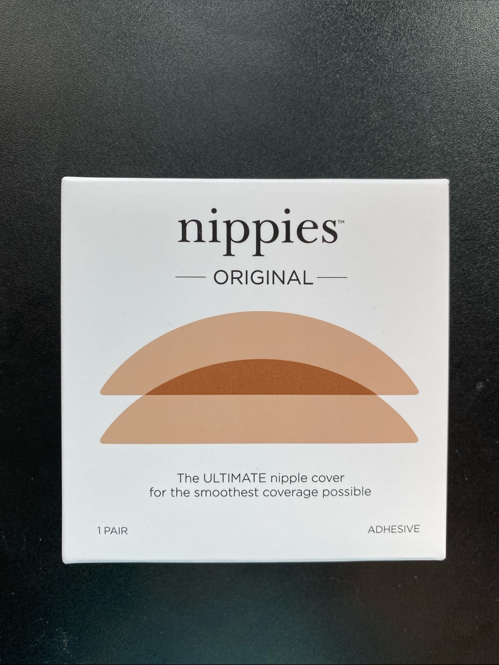 New in box nippies Original Adhesive Nipple Covers, color-caramel, size A-C cup